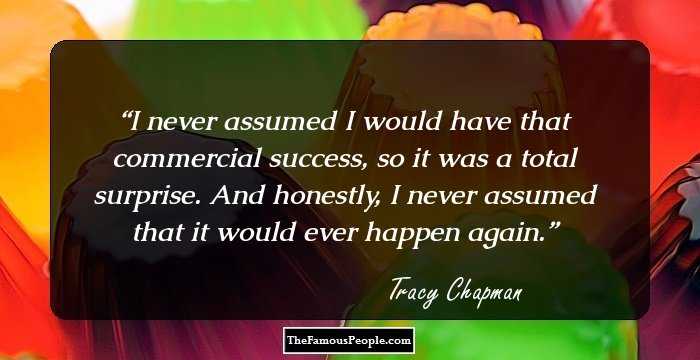 Awesome Quotes By Tracy Chapman