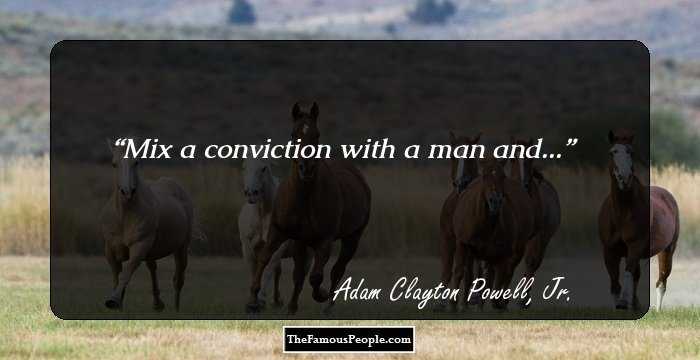 Mix a conviction with a man and...