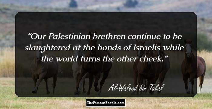Our Palestinian brethren continue to be slaughtered at the hands of Israelis while the world turns the other cheek.