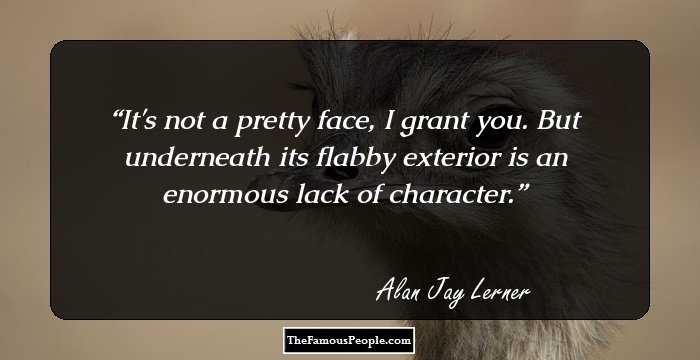 It's not a pretty face, I grant you. But underneath its flabby exterior is an enormous lack of character.