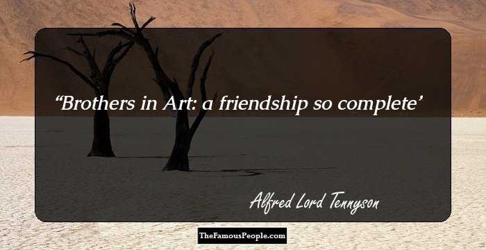 Brothers in Art: a friendship so complete