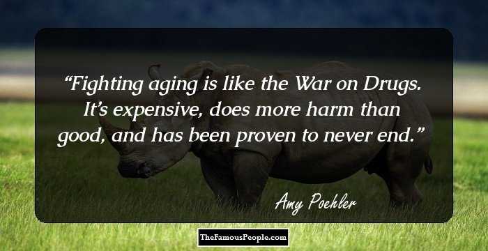 Fighting aging is like the War on Drugs. It’s expensive, does more harm than good, and has been proven to never end.