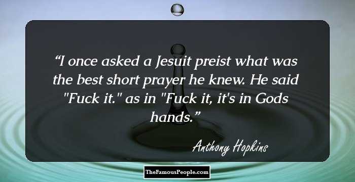 I once asked a Jesuit preist what was the best short prayer he knew. He said 