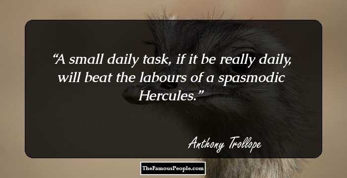 100 Top Selected Anthony Trollope Quotes