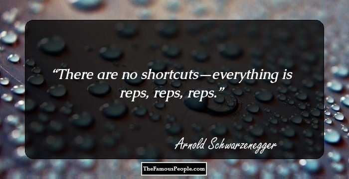 There are no shortcuts—everything is reps, reps, reps.