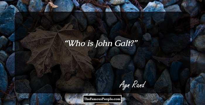 Who is John Galt?
