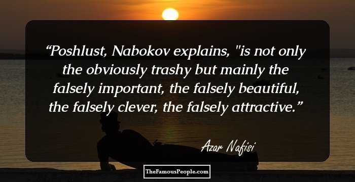 Poshlust, Nabokov explains, 