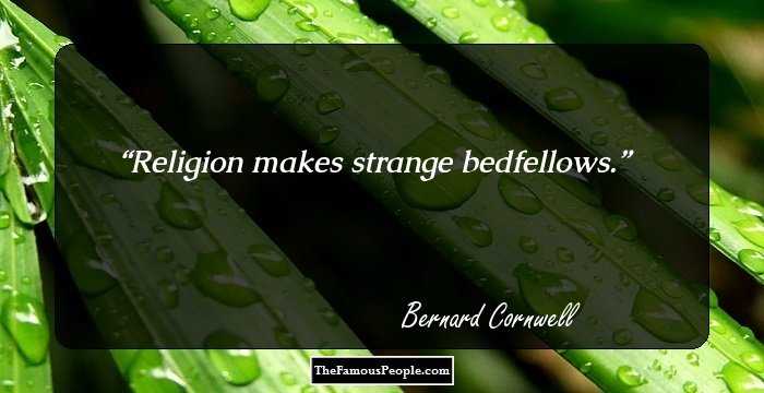 Religion makes strange bedfellows.