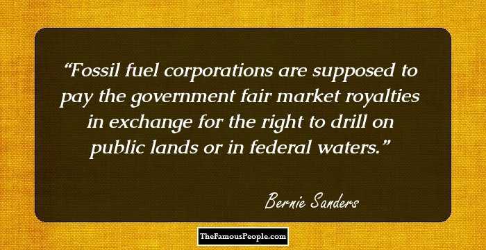 Fossil fuel corporations are supposed to pay the government fair market royalties in exchange for the right to drill on public lands or in federal waters.