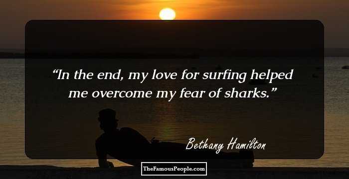 In the end, my love for surfing helped me overcome my fear of sharks.