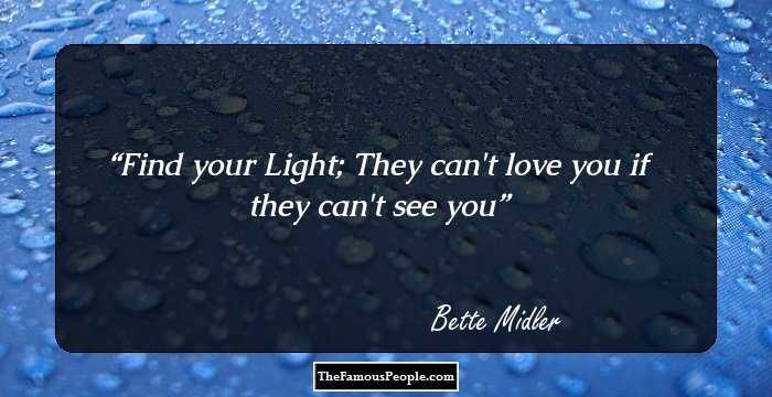 Find your Light; They can't love you if they can't see you