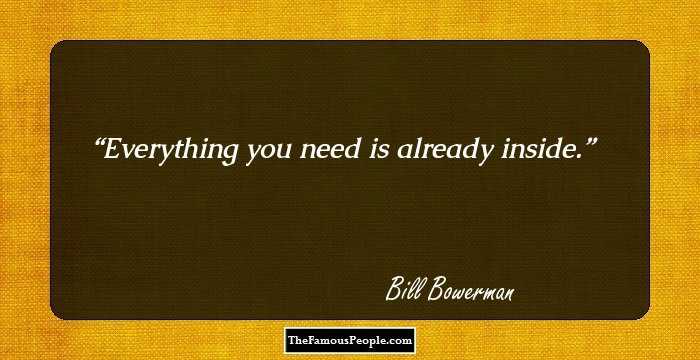 24 Inspirational Quotes By Bill Bowerman
