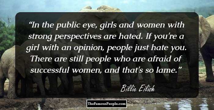 89 Enlightening Billie Eilish Quotes That Will Make Your Day