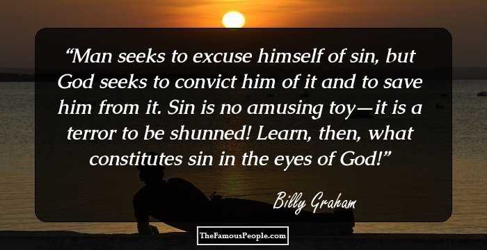 Man seeks to excuse himself of sin, but God seeks to convict him of it and to save him from it. Sin is no amusing toy—it is a terror to be shunned! Learn, then, what constitutes sin in the eyes of God!