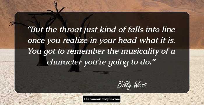 16 Great Billy West Quotes  For Laughter Therapy