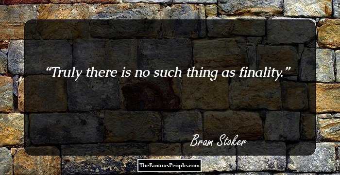 Truly there is no such thing as finality.
