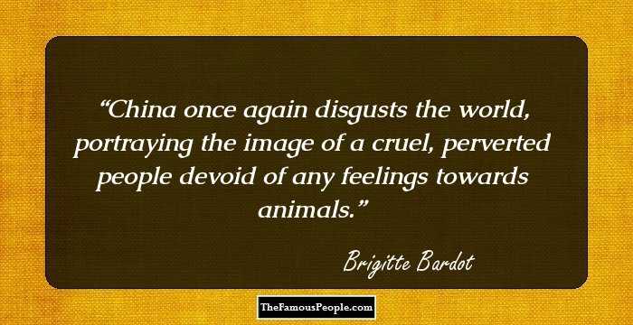 China once again disgusts the world, portraying the image of a cruel, perverted people devoid of any feelings towards animals.