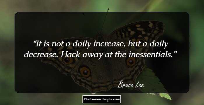 It is not a daily increase, but a daily decrease. Hack away at the inessentials.