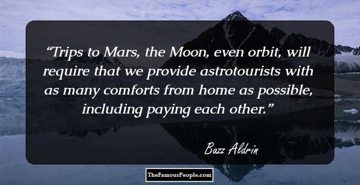 Trips to Mars, the Moon, even orbit, will require that we provide astrotourists with as many comforts from home as possible, including paying each other.