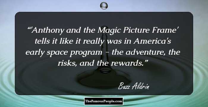 'Anthony and the Magic Picture Frame' tells it like it really was in America's early space program - the adventure, the risks, and the rewards.