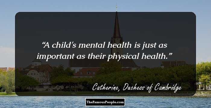 A child's mental health is just as important as their physical health.