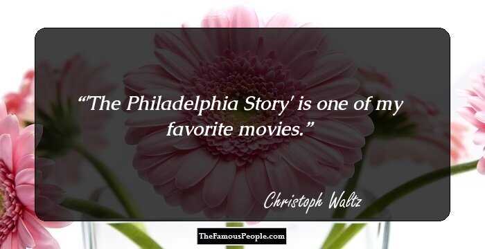 'The Philadelphia Story' is one of my favorite movies.