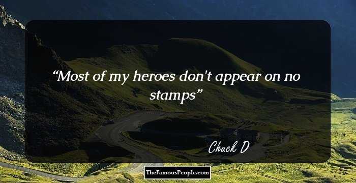 Most of my heroes don't appear on no stamps