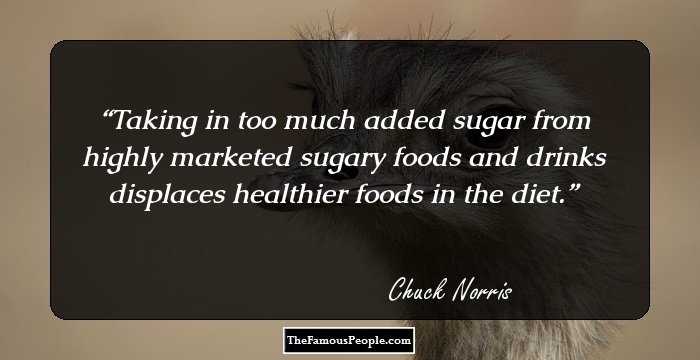 Taking in too much added sugar from highly marketed sugary foods and drinks displaces healthier foods in the diet.
