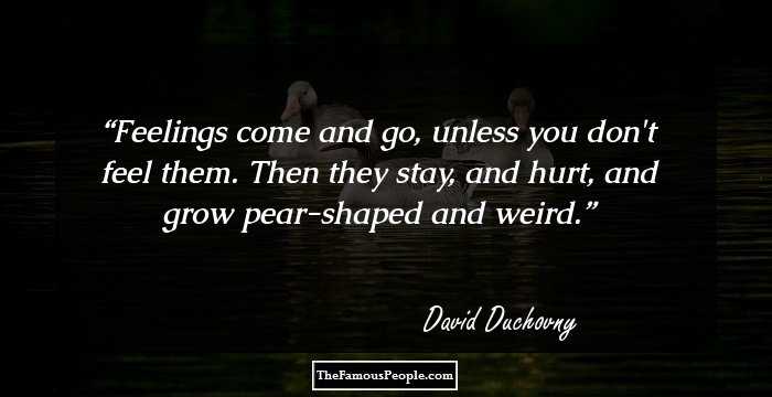 Top David Duchovny Quotes