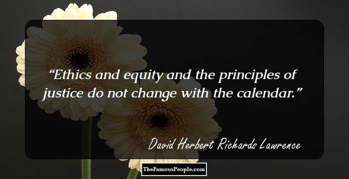 Ethics and equity and the principles of justice do not change with the calendar.