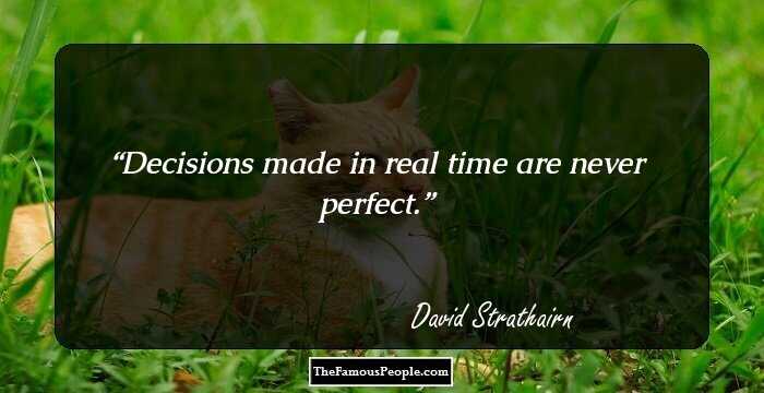 Decisions made in real time are never perfect.
