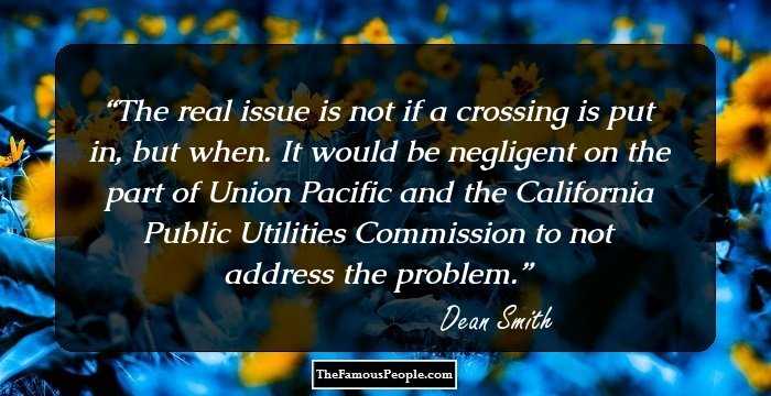The real issue is not if a crossing is put in, but when. It would be negligent on the part of Union Pacific and the California Public Utilities Commission to not address the problem.