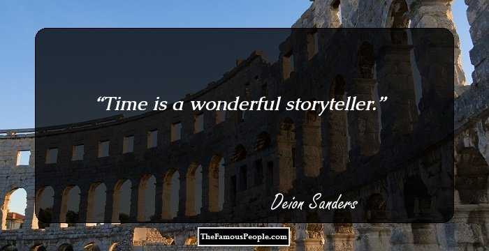 Time is a wonderful storyteller.