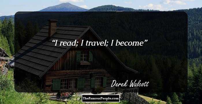 I read; I travel; I become