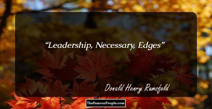 Leadership,
Necessary,
Edges