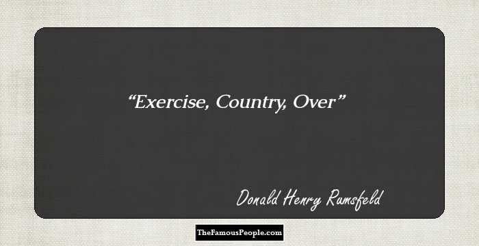 Exercise,
Country,
Over