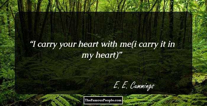 I carry your heart with me(i carry it in my heart)