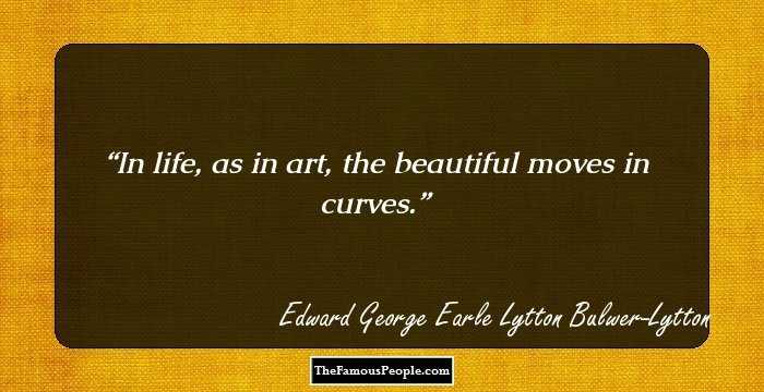 In life, as in art, the beautiful moves in curves.