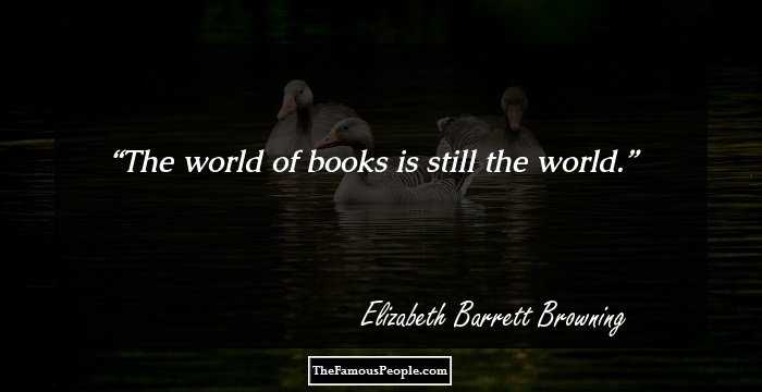 The world of books is still the world.