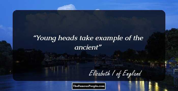 Young heads take example of the ancient