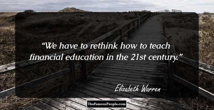 We have to rethink how to teach financial education in the 21st century.