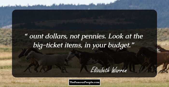 Сount dollars, not pennies. Look at the big-ticket items, in your budget.
