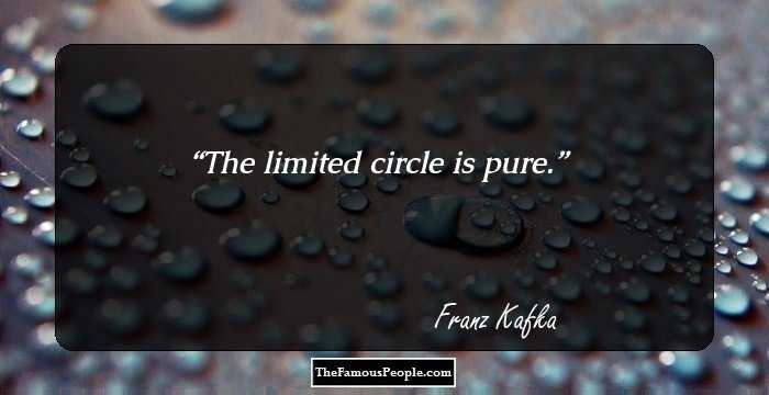 The limited circle is pure.