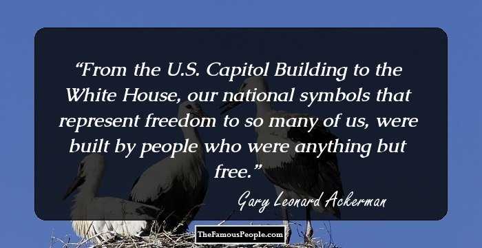 From the U.S. Capitol Building to the White House, our national symbols that represent freedom to so many of us, were built by people who were anything but free.