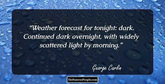 Weather forecast for tonight: dark. Continued dark overnight, with widely scattered light by morning.