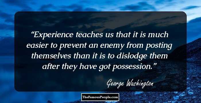Experience teaches us that it is much easier to prevent an enemy from posting themselves than it is to dislodge them after they have got possession.