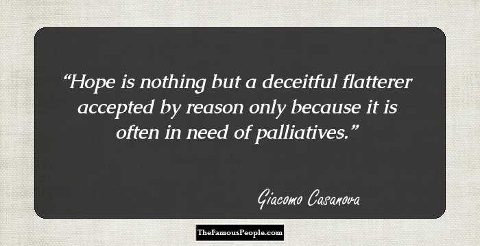 35 Top Giacomo Casanova Quotes
