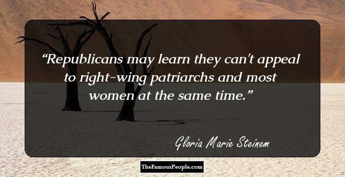 Republicans may learn they can't appeal to right-wing patriarchs and most women at the same time.