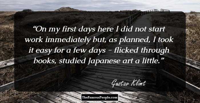 On my first days here I did not start work immediately but, as planned, I took it easy for a few days - flicked through books, studied Japanese art a little.