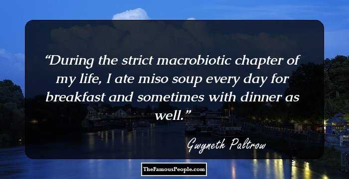 During the strict macrobiotic chapter of my life, I ate miso soup every day for breakfast and sometimes with dinner as well.